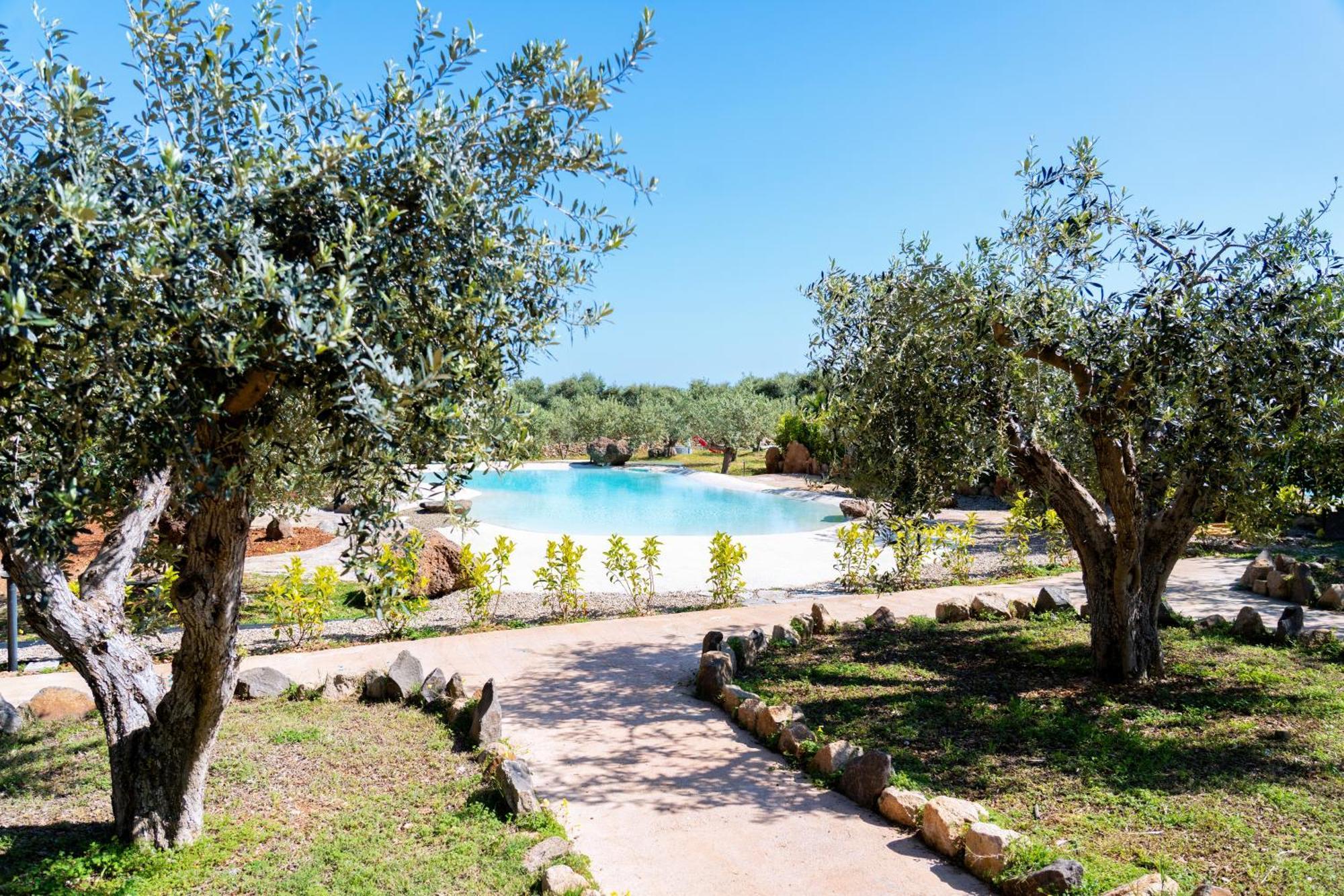 Orosei Re - Il Paradiso Degli Ulivi Con Piscina E Vista Mare Eksteriør billede